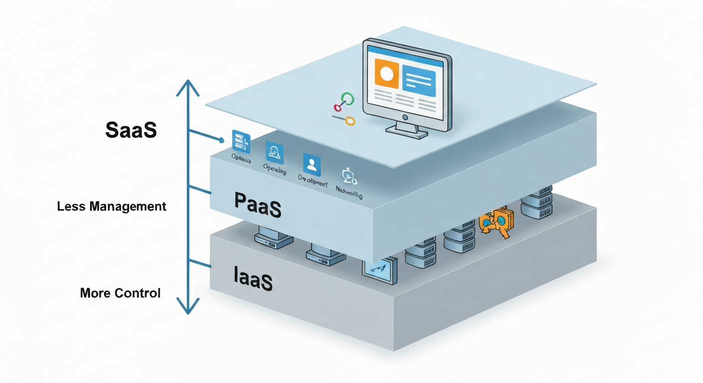 IaaS vs. PaaS vs. SaaS: Choosing the Right Cloud Service Model for Your Business