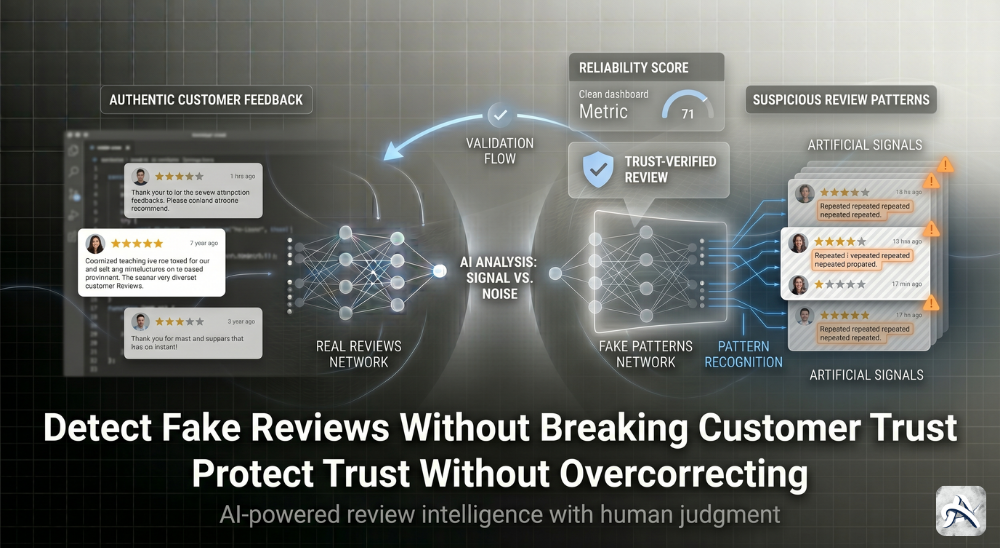 Case Study: Detecting Fake Reviews Without Harming Real Customer Trust